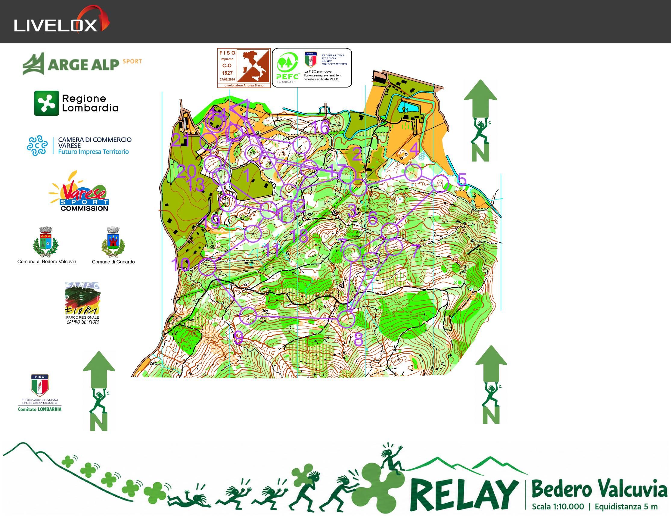 Arge Alp 2025 Cunardo/Lombardei - Staffel (10.10.2026)