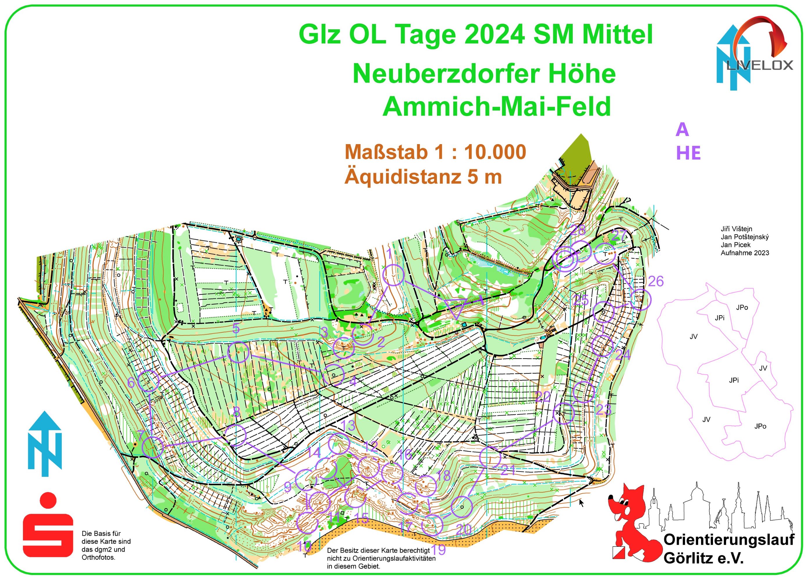 Görlitzer OL-Tage 2024 - SM Mittel (25.08.2024)