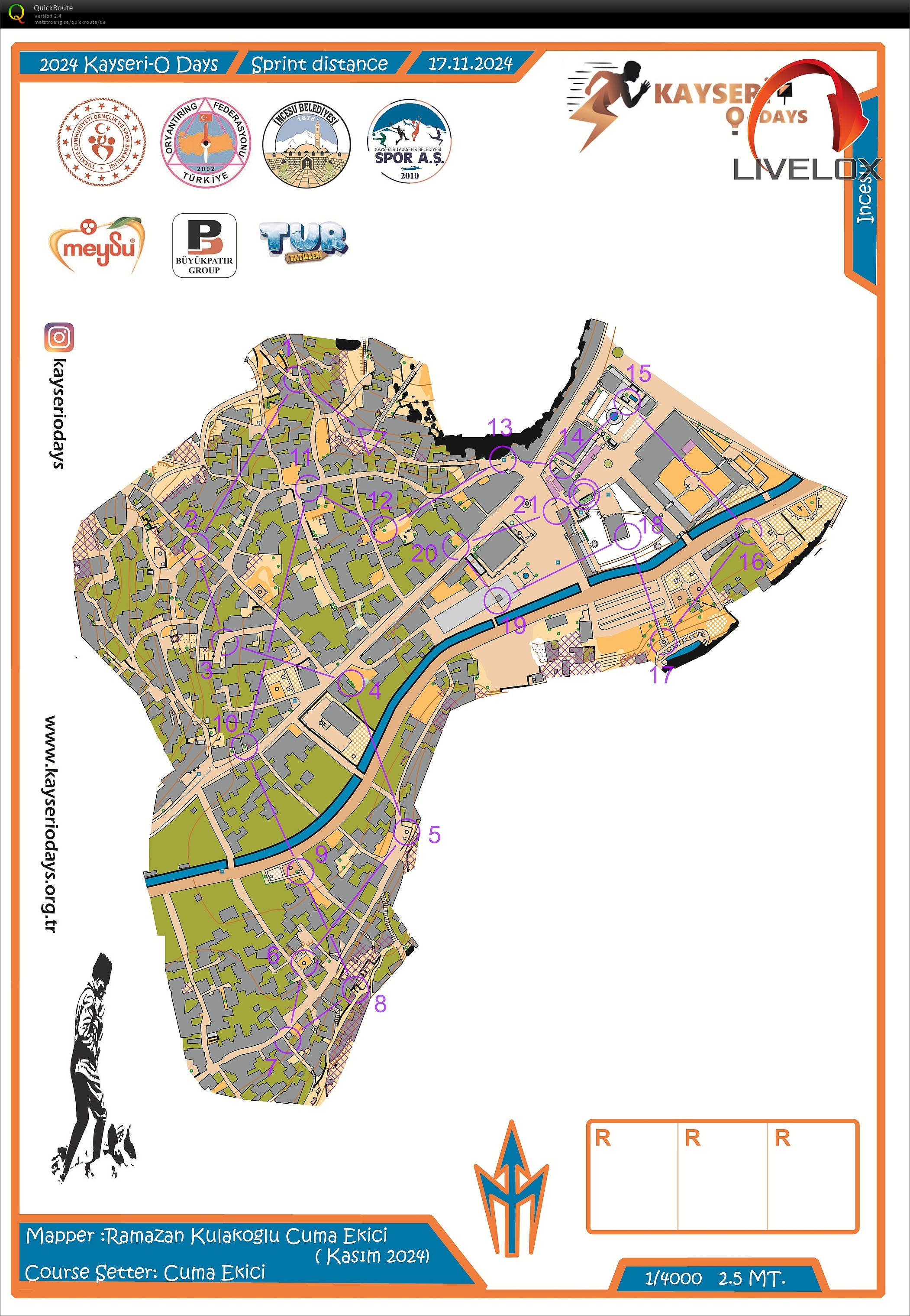 Kayseri-O-Days 2024 - E4 Sprint (17.11.2024)