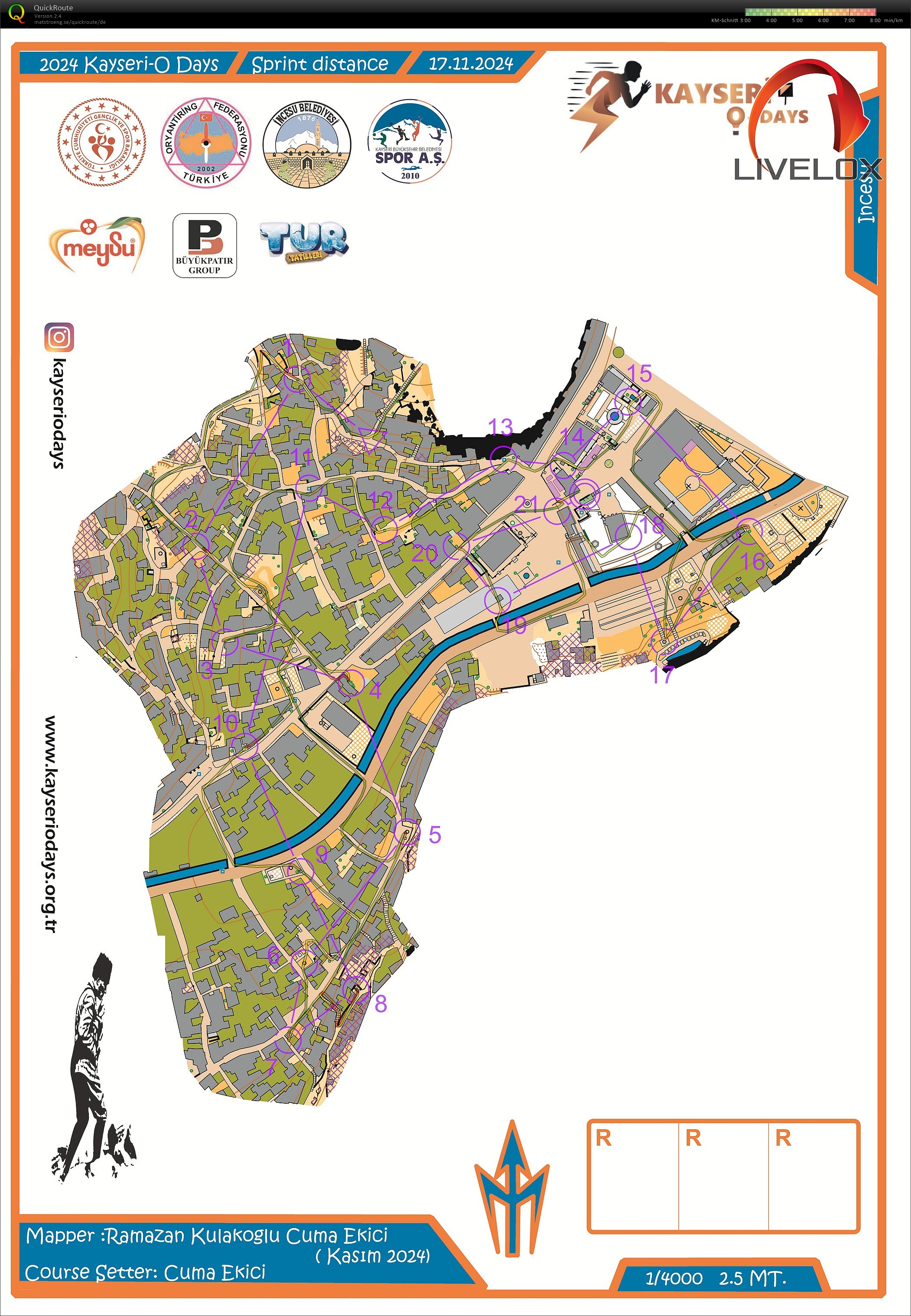 Kayseri-O-Days 2024 - E4 Sprint (17.11.2024)