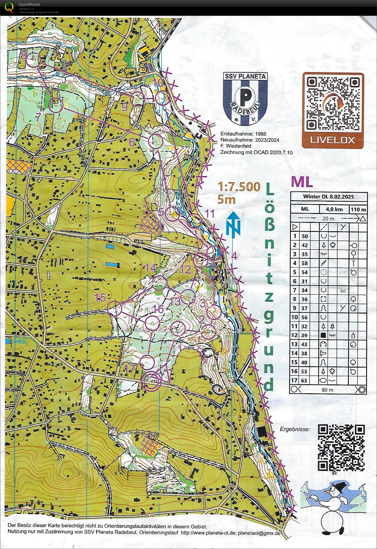 Winter-OL 2025 Lauf 3 (08/02/2025)