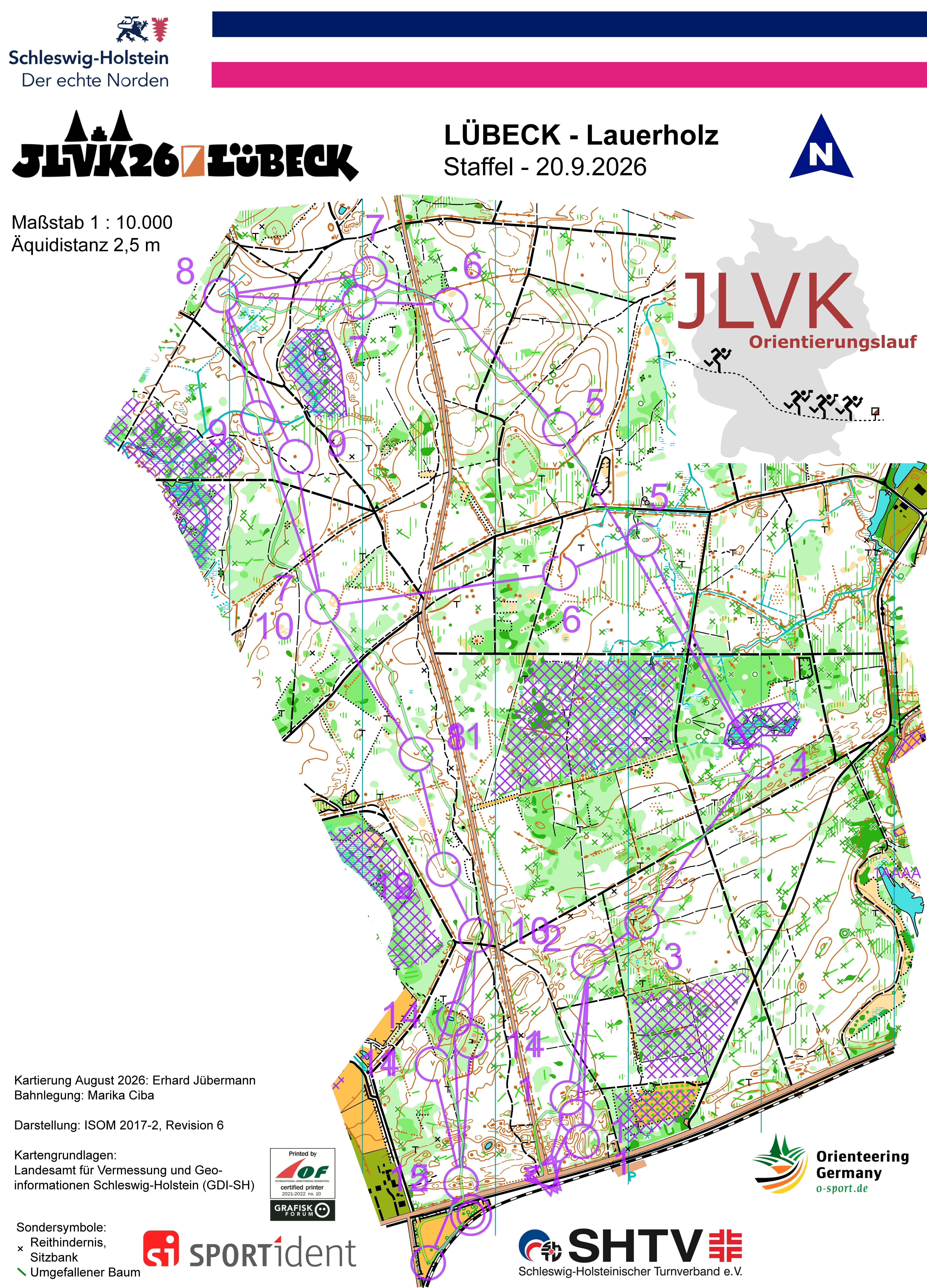 JLVK 2026 Lübeck - Staffel (20.09.2026)