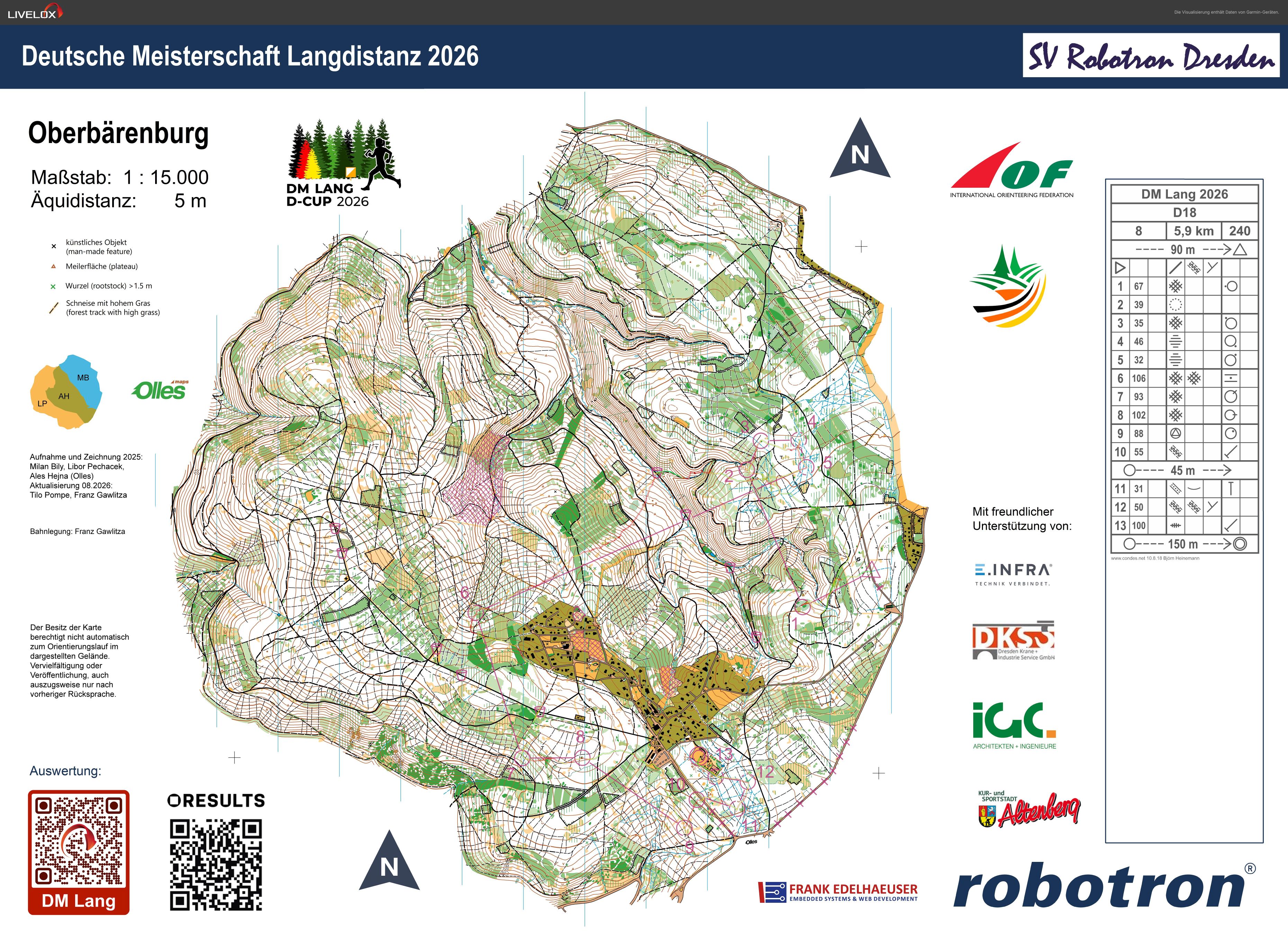 Deutsche Meisterschaft Lang-OL 2026 Altenberg (03.10.2026)